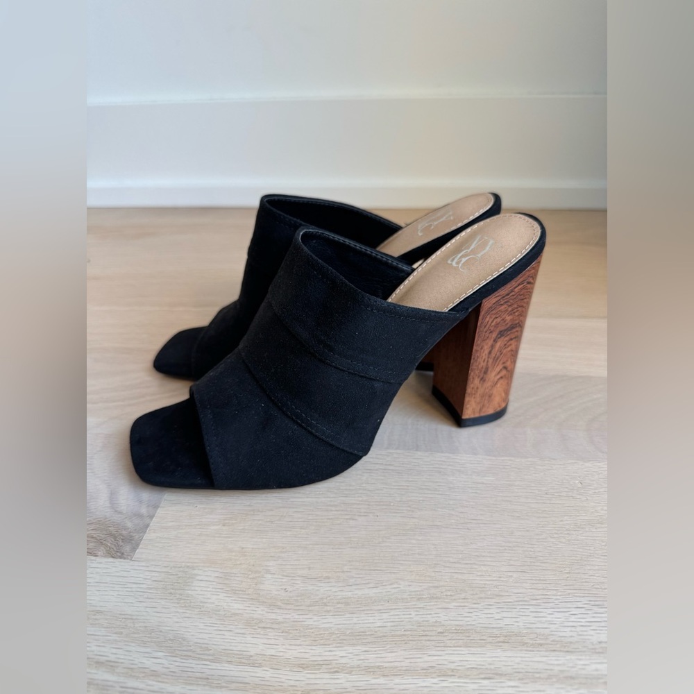 New York & Company Lacinda Women's Peep‎ Toe High Heels size 8.5 NEW - Picture 5 of 10